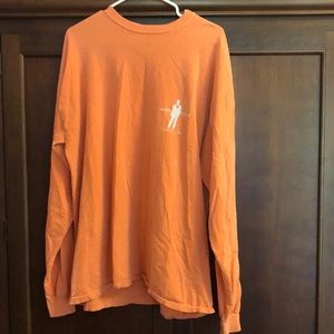 Southern gentleman orange shirt